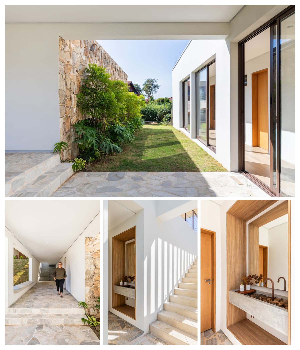 Carolina Penna em diálogo com arquitetura e natureza / Fotografia Renato Navarro