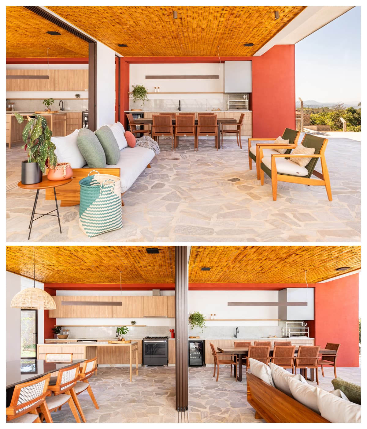 Carolina Penna em diálogo com arquitetura e natureza / Fotografia Renato Navarro