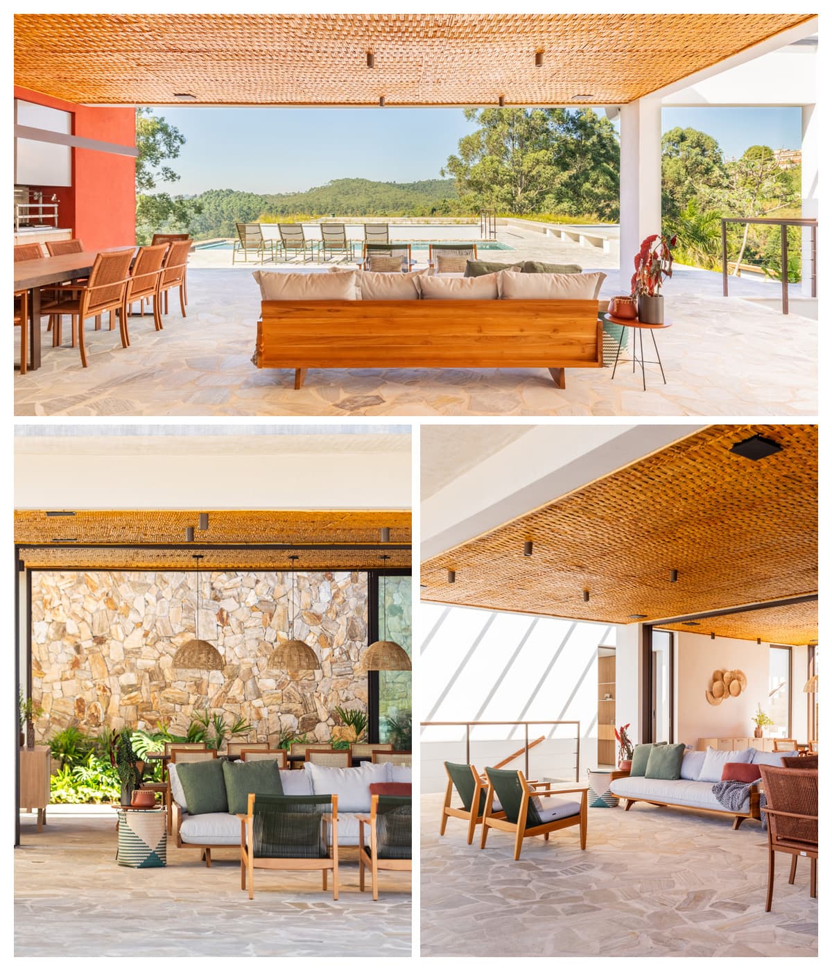 Carolina Penna em diálogo com arquitetura e natureza / Fotografia Renato Navarro