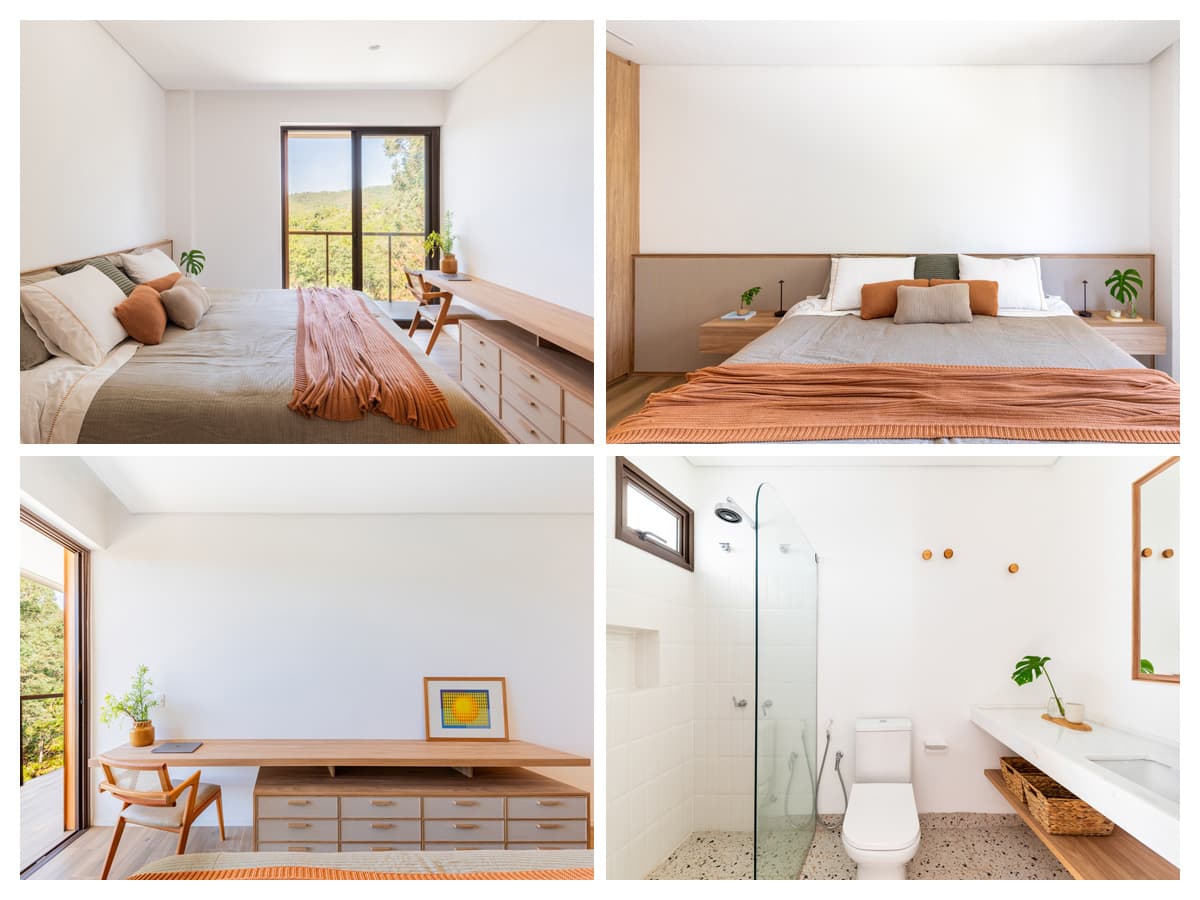 Carolina Penna em diálogo com arquitetura e natureza / Fotografia Renato Navarro