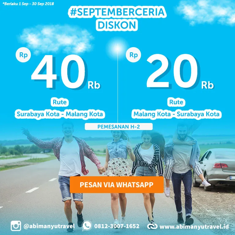 #SEPTEMBERCERIA - DISKON HINGGA 40RB