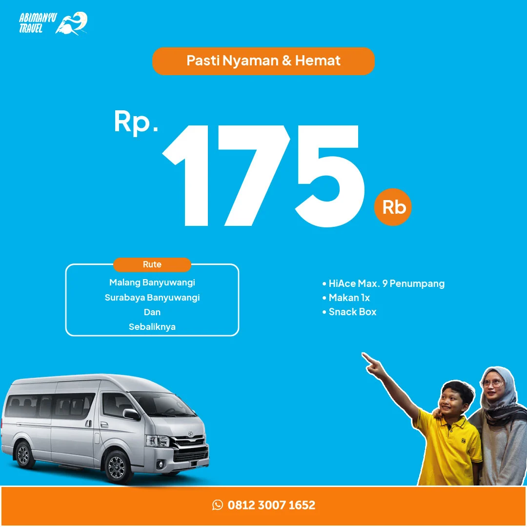 Travel Surabaya Banyuwangi Murah