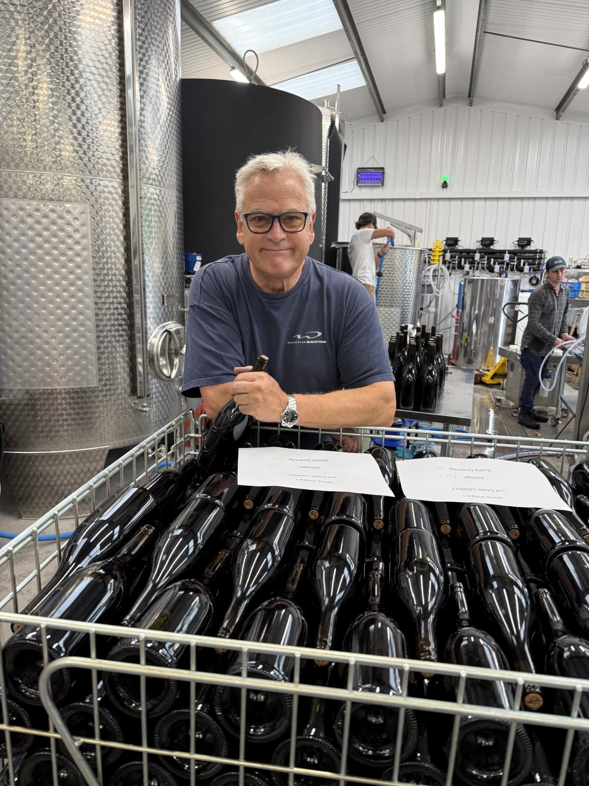 Abingworth Vineyard Blog Image - Bottling 1