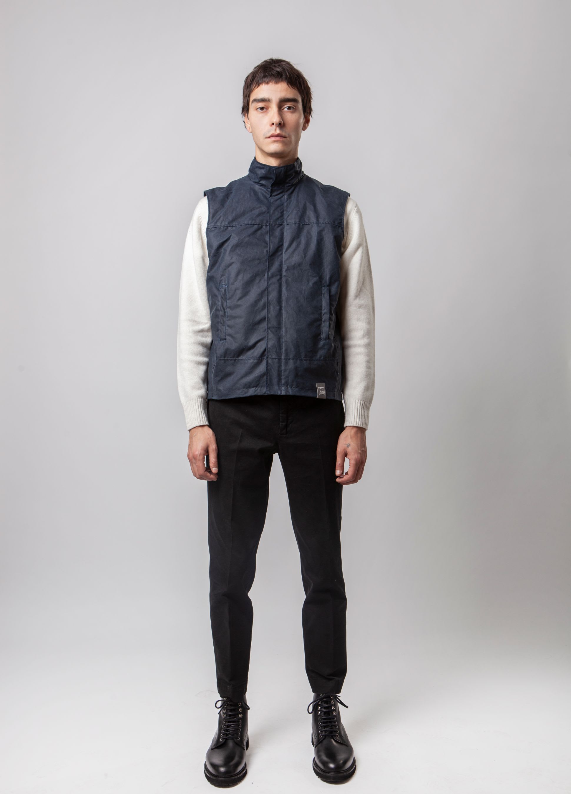 BLUE WAISTCOAT - man