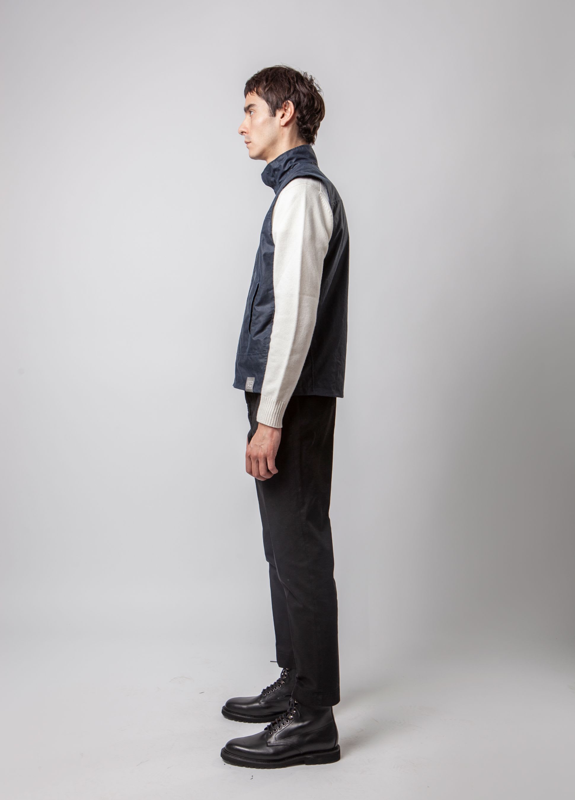 BLUE WAISTCOAT - man