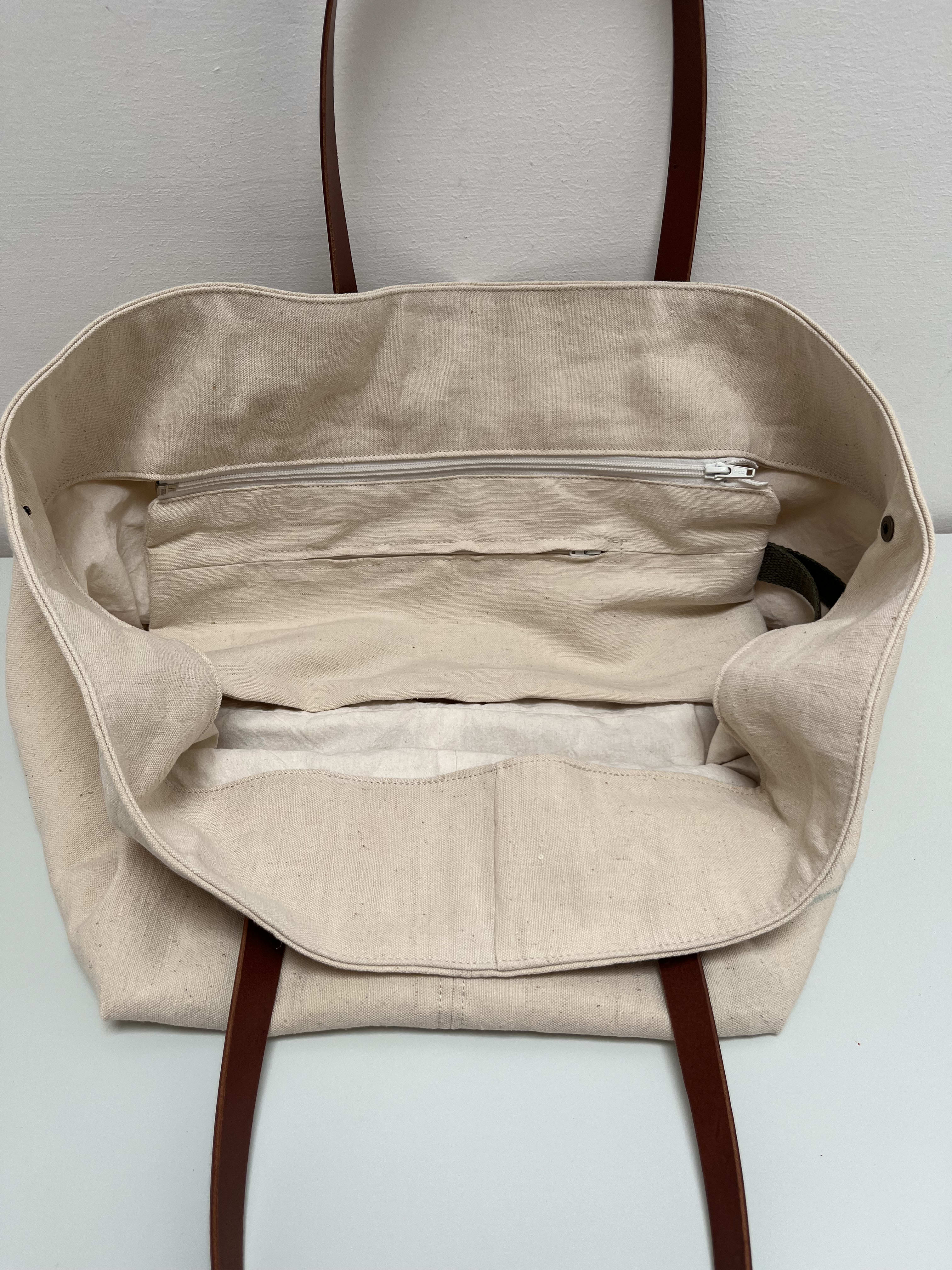 Borsa canapa 2 manici