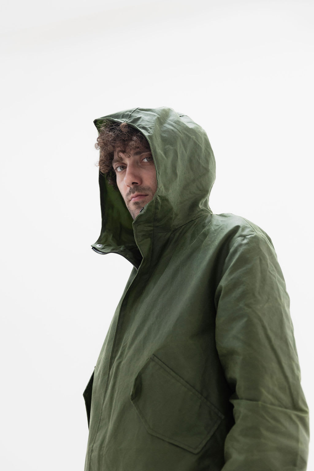 Parka Verde Uomo 