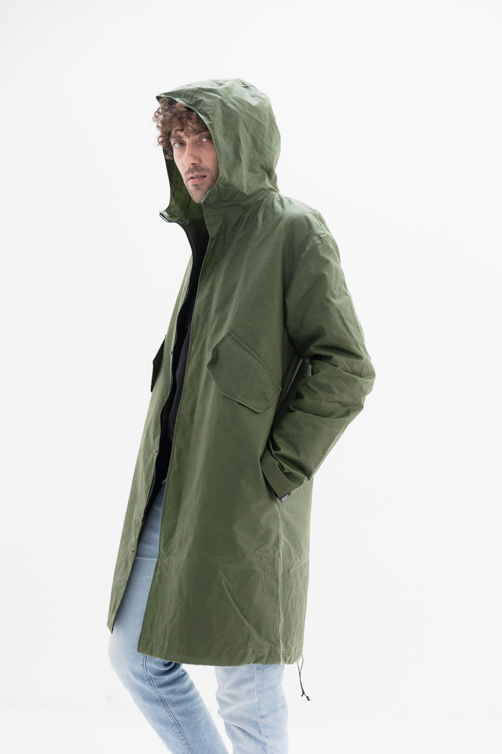 Parka Verde Uomo 