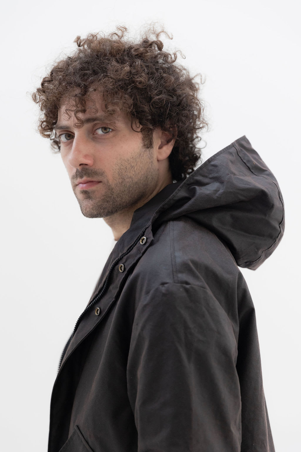 Parka Marrone Uomo 