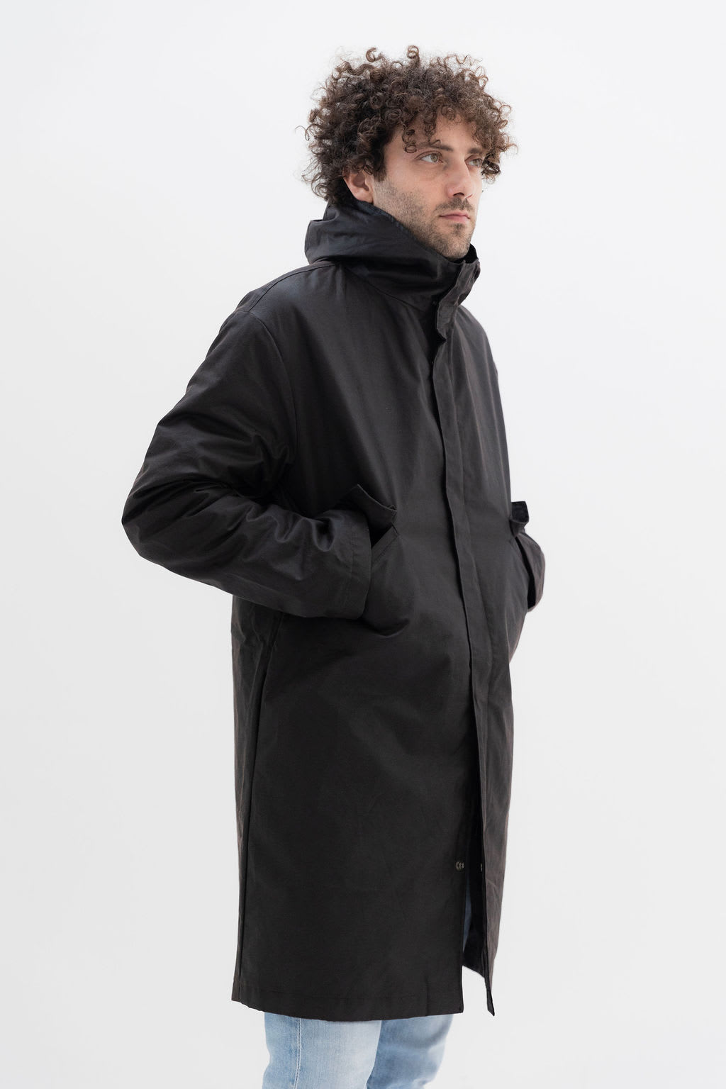 Parka Marrone Uomo 