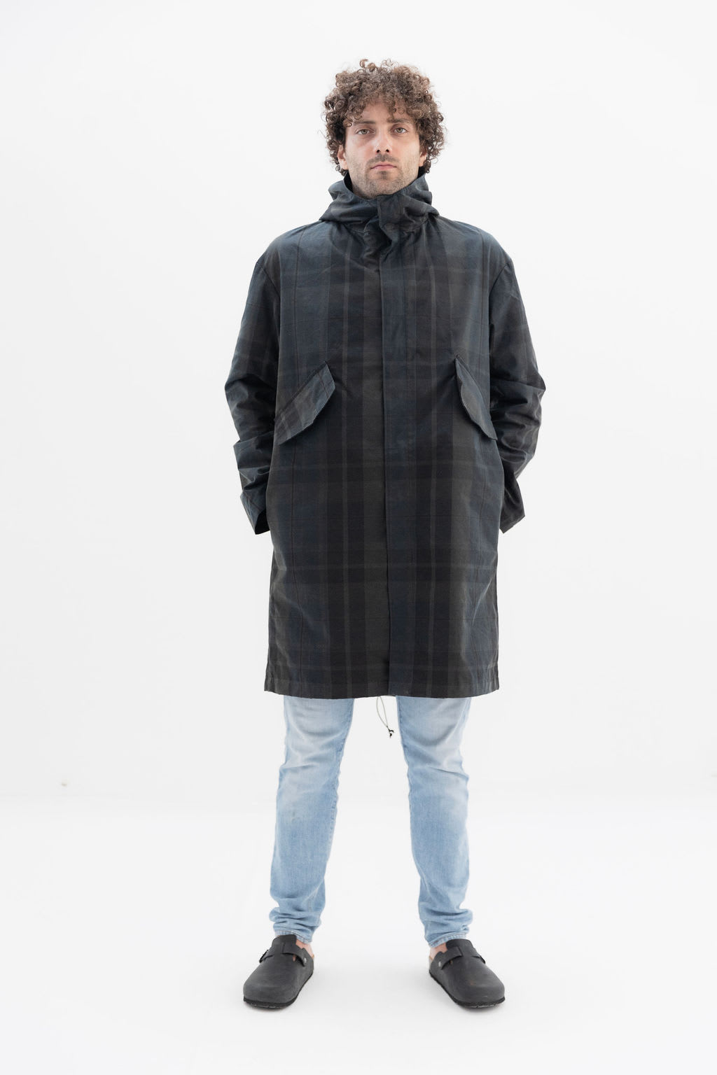Parka Tartan Uomo 