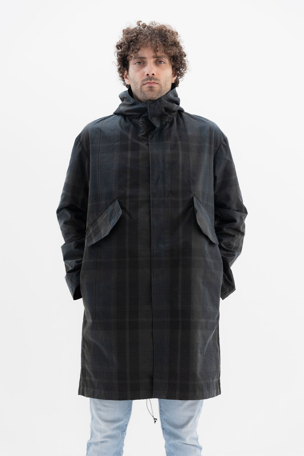 Parka Tartan Uomo 