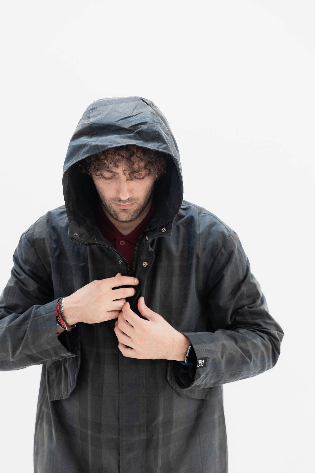 Parka Tartan Uomo 