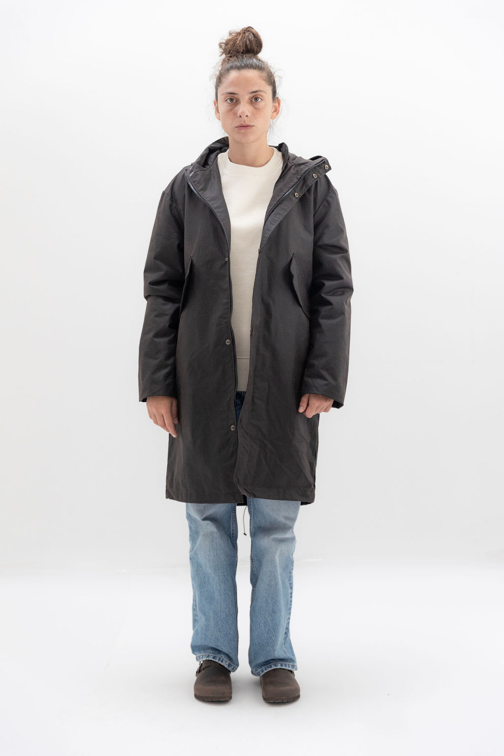 Parka Marrone Donna