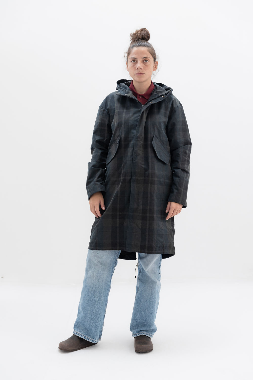 Parka Tartan Donna 