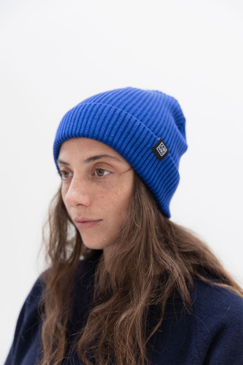 Fisherman Beanie Worker Blue
