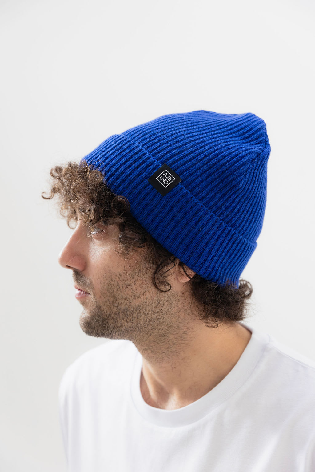 Fisherman Beanie Worker Blue