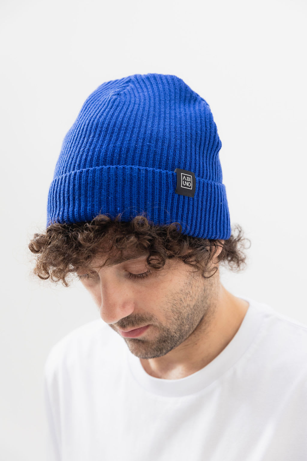 Fisherman Beanie Worker Blue