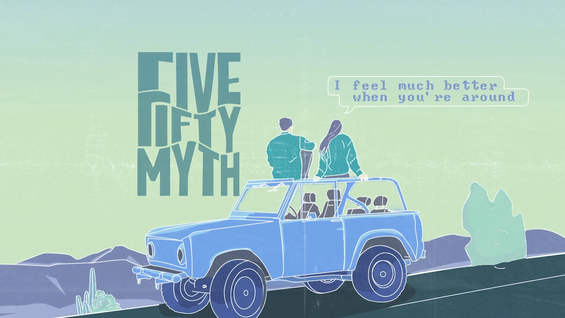 Official Lyric Video of Andito Lang Ako by Five Fifty Myth