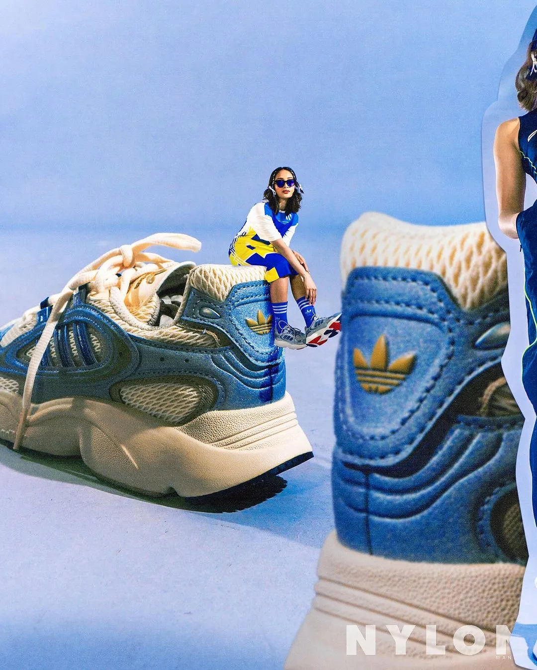 An Advertorial shoot for NYLON February 2024 Issue ft. ADIDAS.