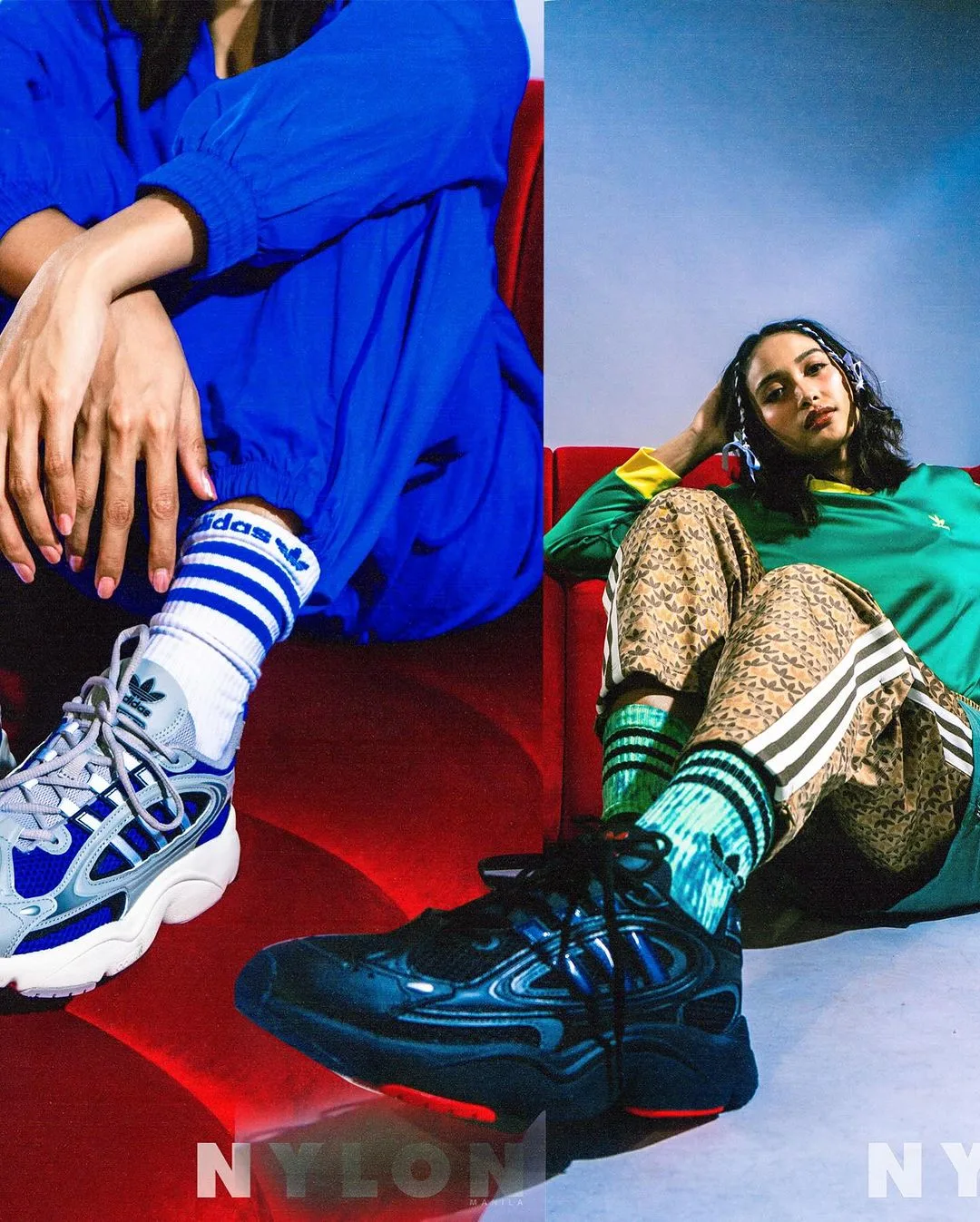 An Advertorial shoot for NYLON February 2024 Issue ft. ADIDAS.