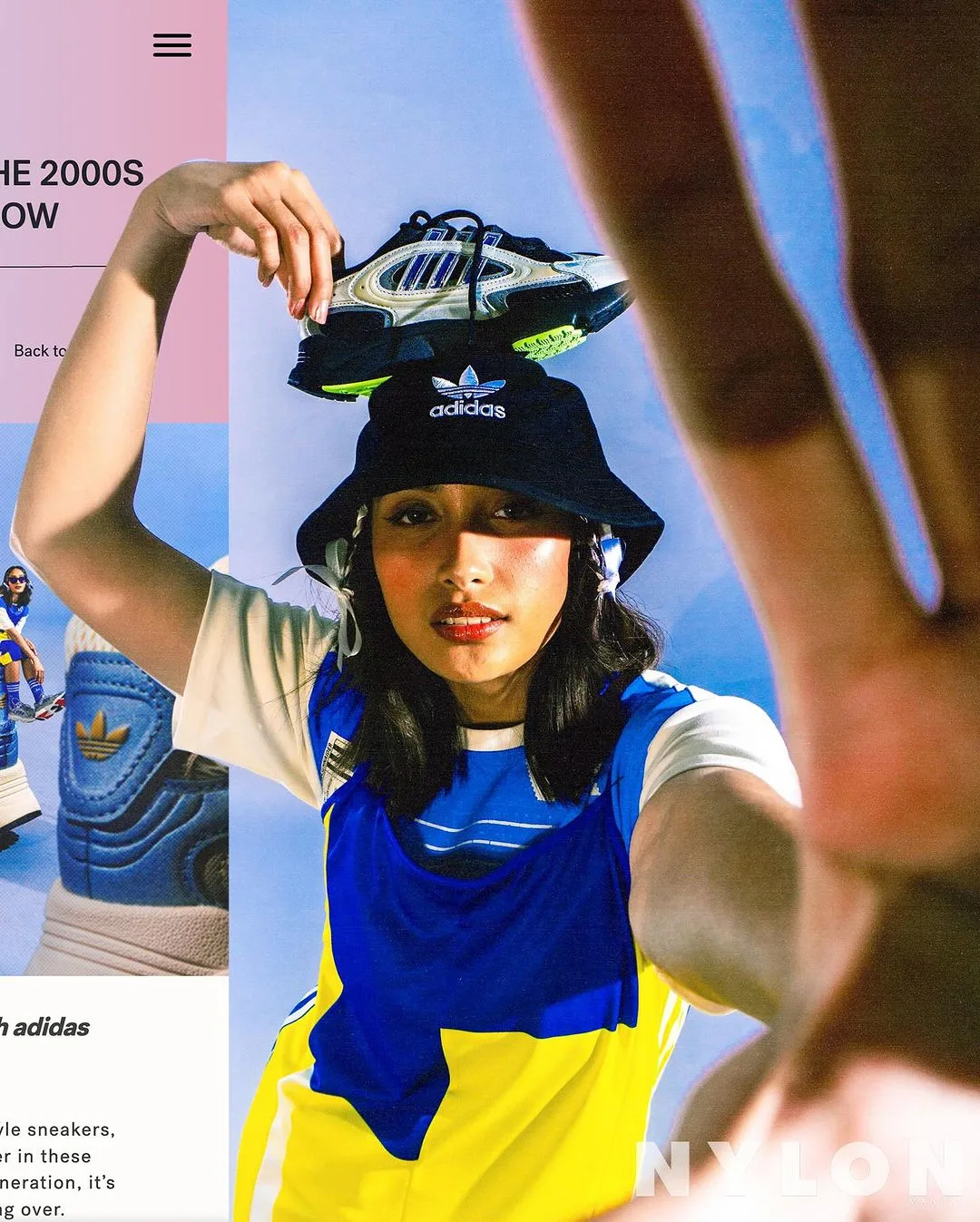 An Advertorial shoot for NYLON February 2024 Issue ft. ADIDAS.