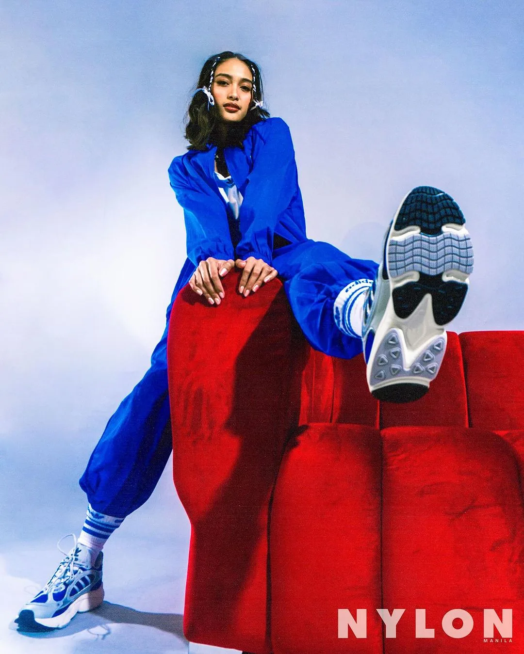 An Advertorial shoot for NYLON February 2024 Issue ft. ADIDAS.