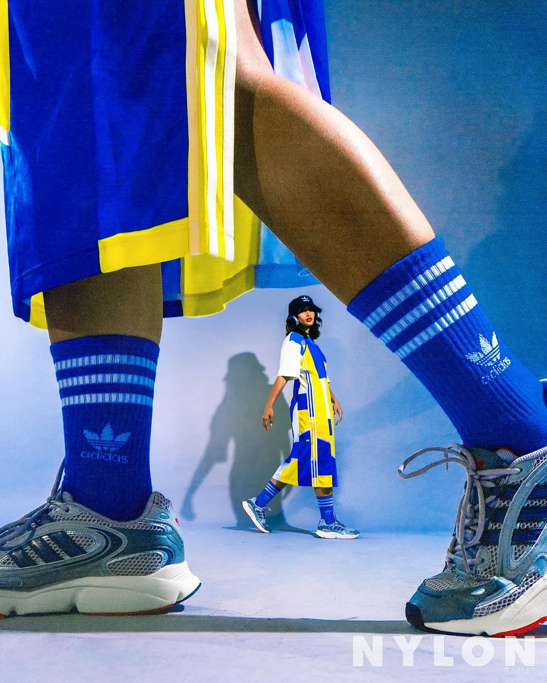 An Advertorial shoot for NYLON February 2024 Issue ft. ADIDAS.