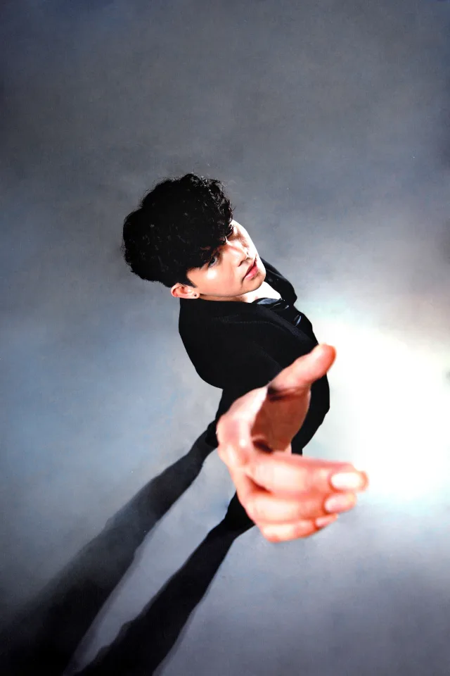An Album cover shoot for Inigo Pascual