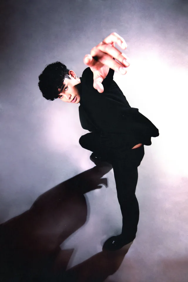 An Album cover shoot for Inigo Pascual