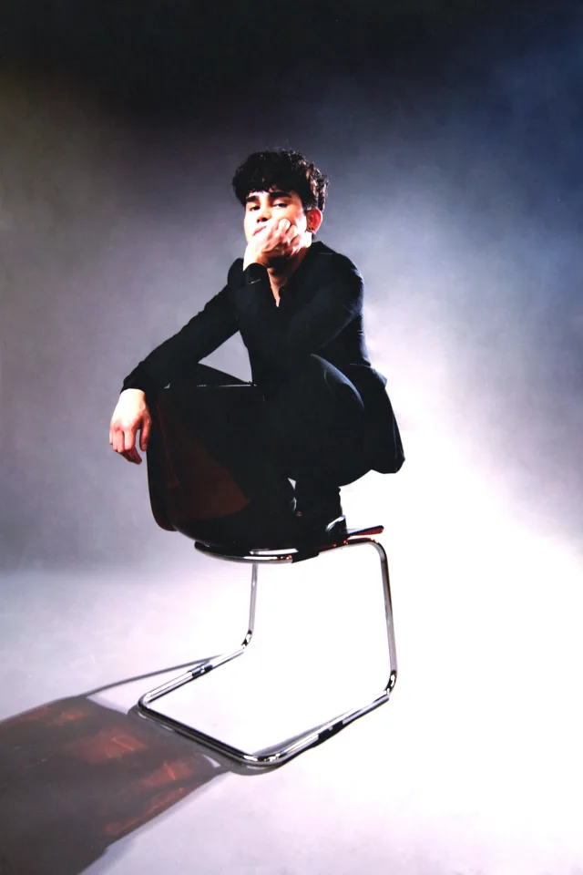 An Album cover shoot for Inigo Pascual