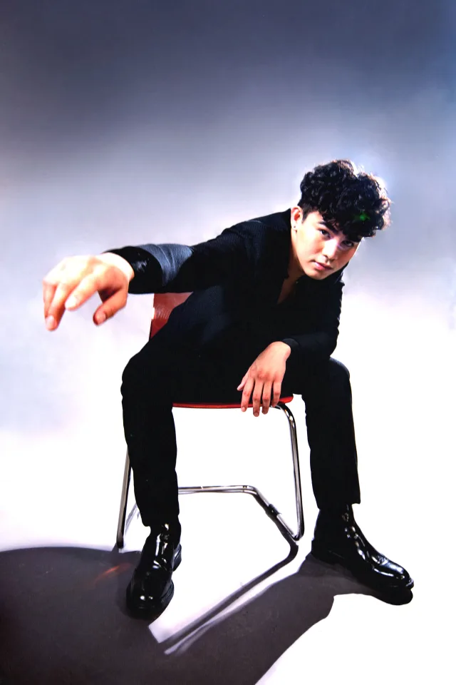 An Album cover shoot for Inigo Pascual