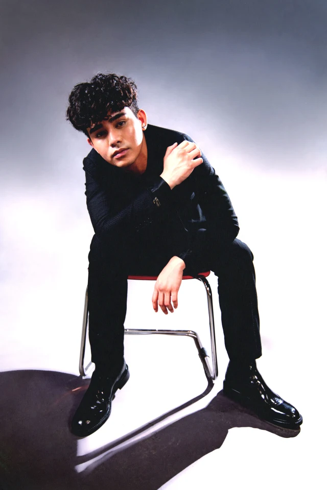 An Album cover shoot for Inigo Pascual