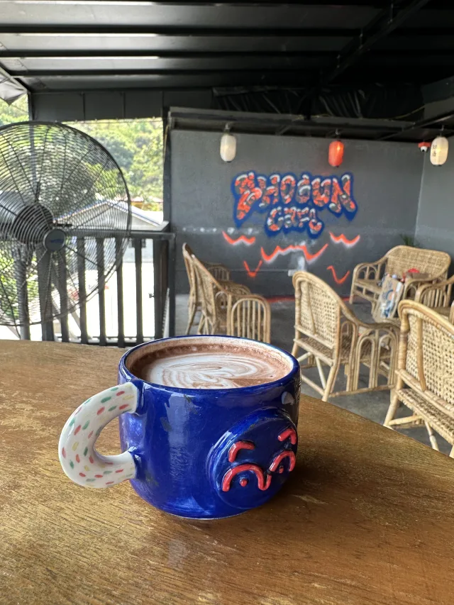 Shogun Cafe Mural work located at San Juan, La Union