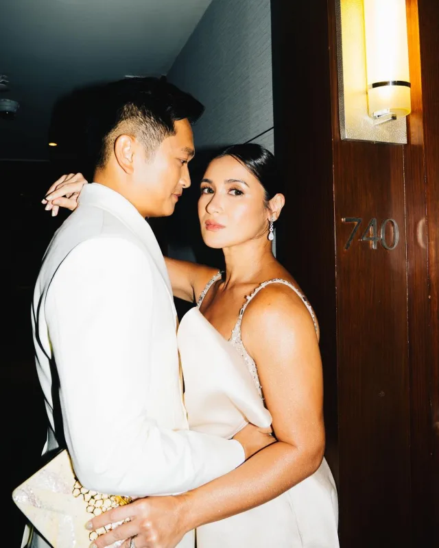 A Photoshoot of Camille Prats Yambao and Vj Yambao for GMA Gala 2023