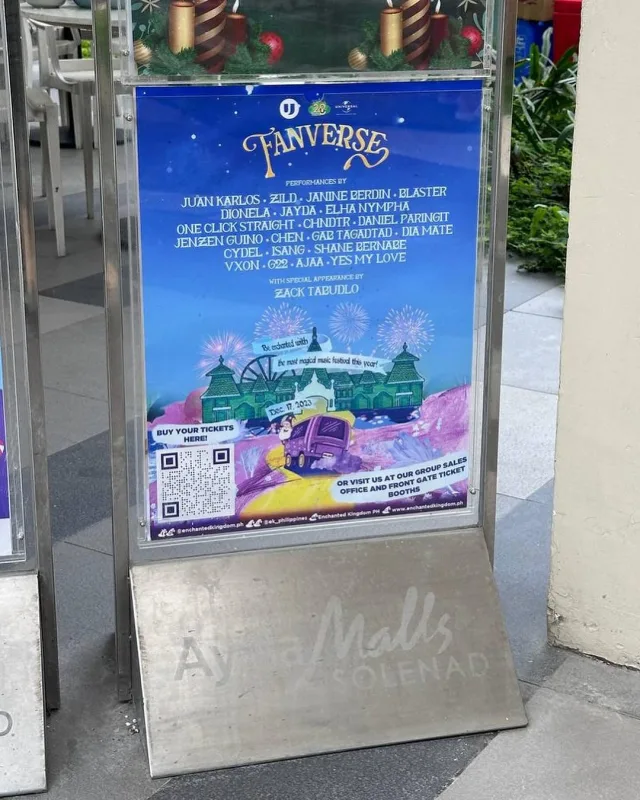 Key Visual Posters of Fanverse 2023 for UMG and EK