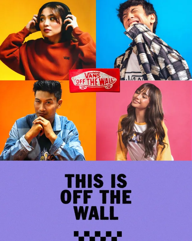 THIS IS OFF THE WALL Photoshoot for VANS PH ft. 5 Ambassadors; Maiko Okuaki-Bato, Chris Ping, Syd Hartha, Sharlene San Pedro & Raco Ruiz.