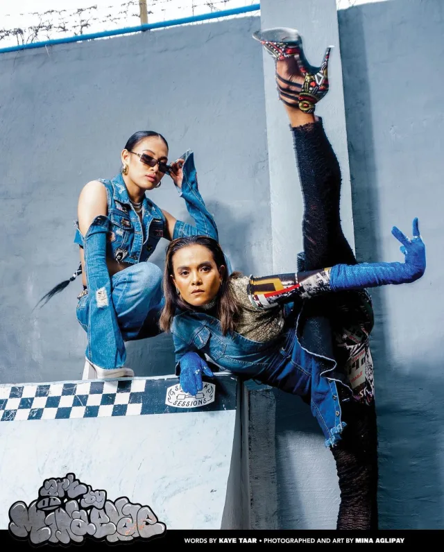 A Photoshoot for 3 Street Queens ft. April Antonette, Lema Diaz, and Xyza Ragunjan for Zine Ber Months 2022.