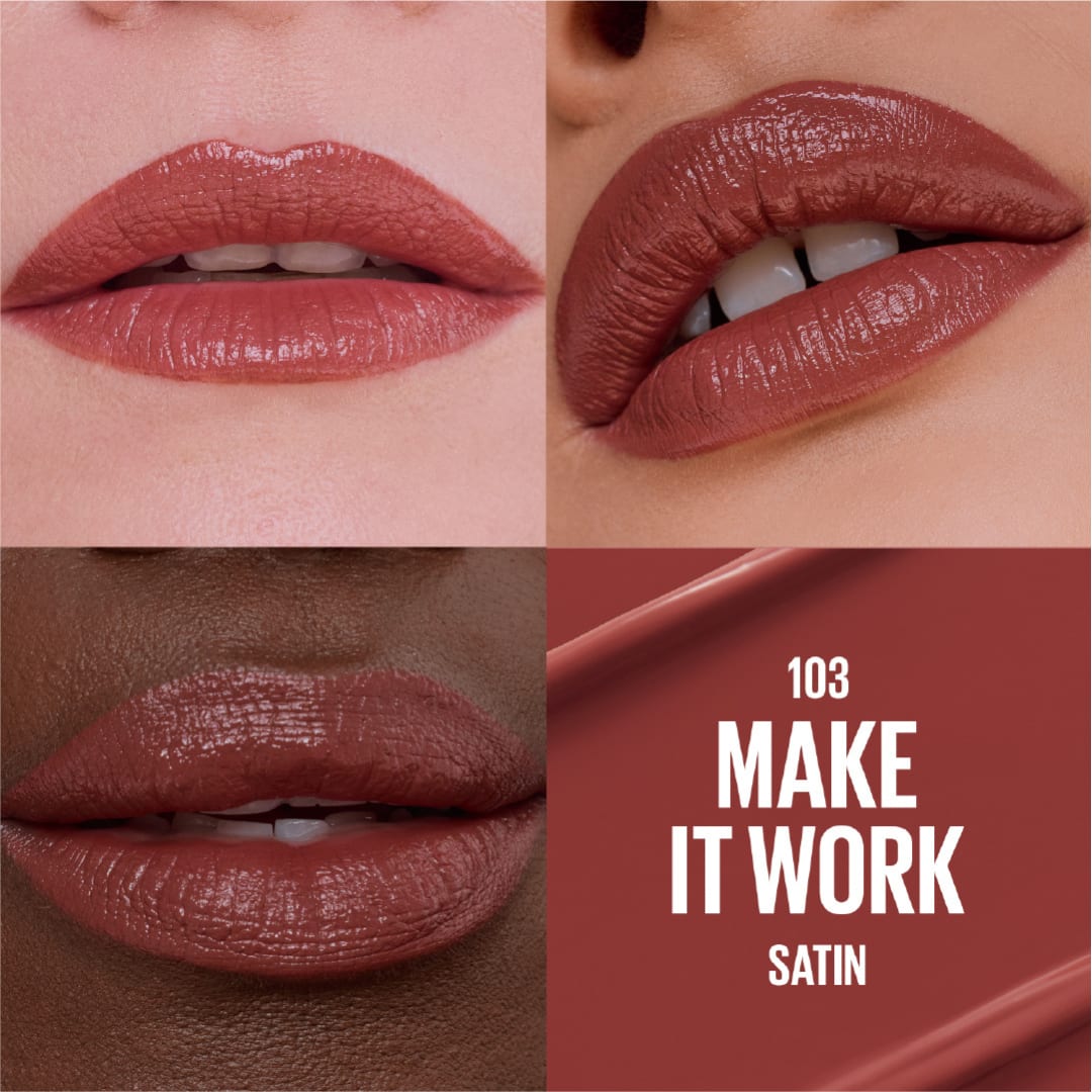 Maybelline Serum Lipstick, Hydrating Lip Makeup with 8HRs of Lip Plumping Moisture with Hyaluronic Acid + Oil Blend thumbnail 21