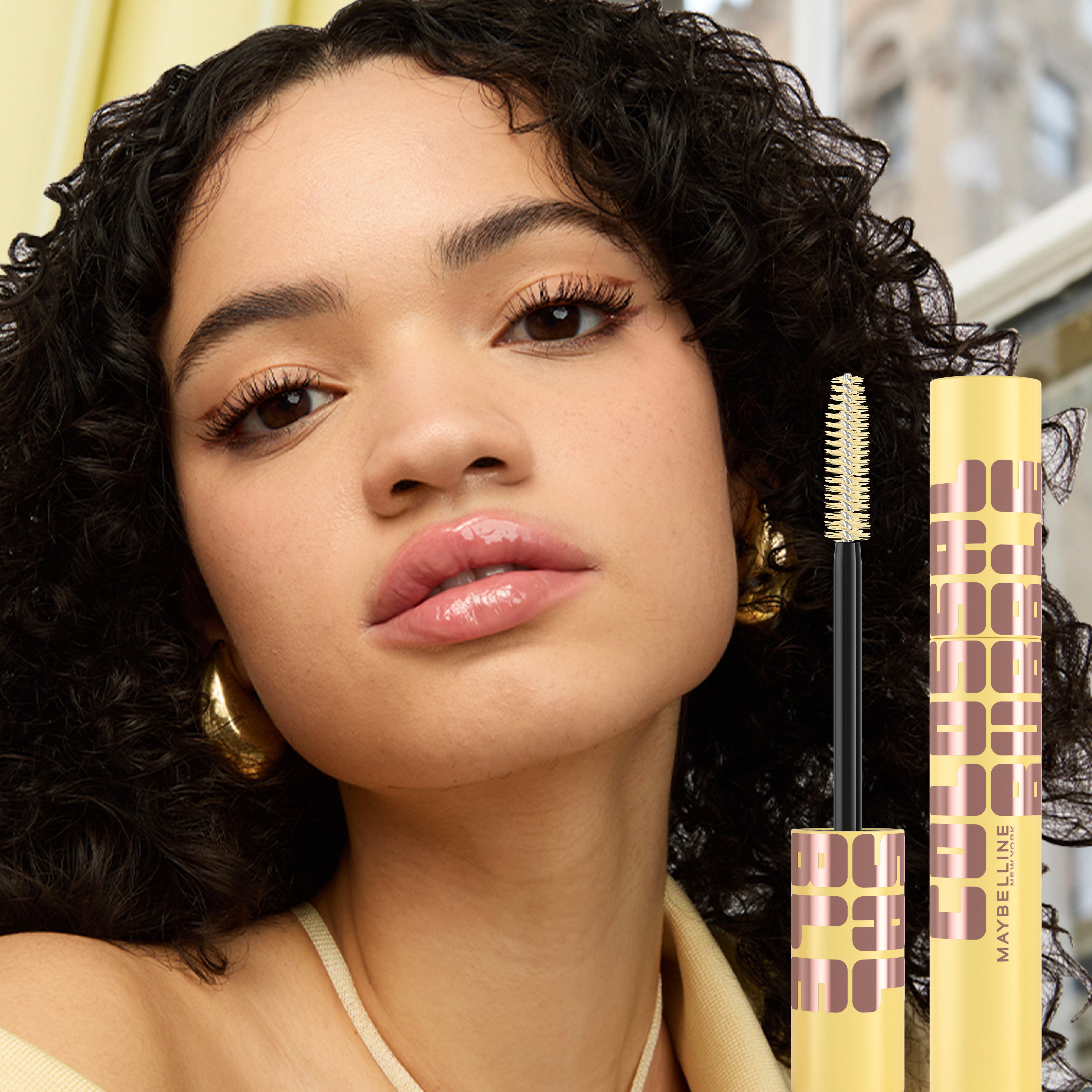 Maybelline New York Colossal Bubble Mascara Buildable Sleek Volume and Long Lasting 24HR Wear Mascara| Inflator Comb Brush to Separate Lashes thumbnail 10