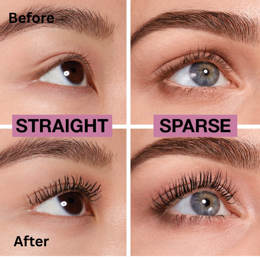 Maybelline New York Lash Sensational Washable Volumizing Full Fan Effect Black Mascara thumbnail 4