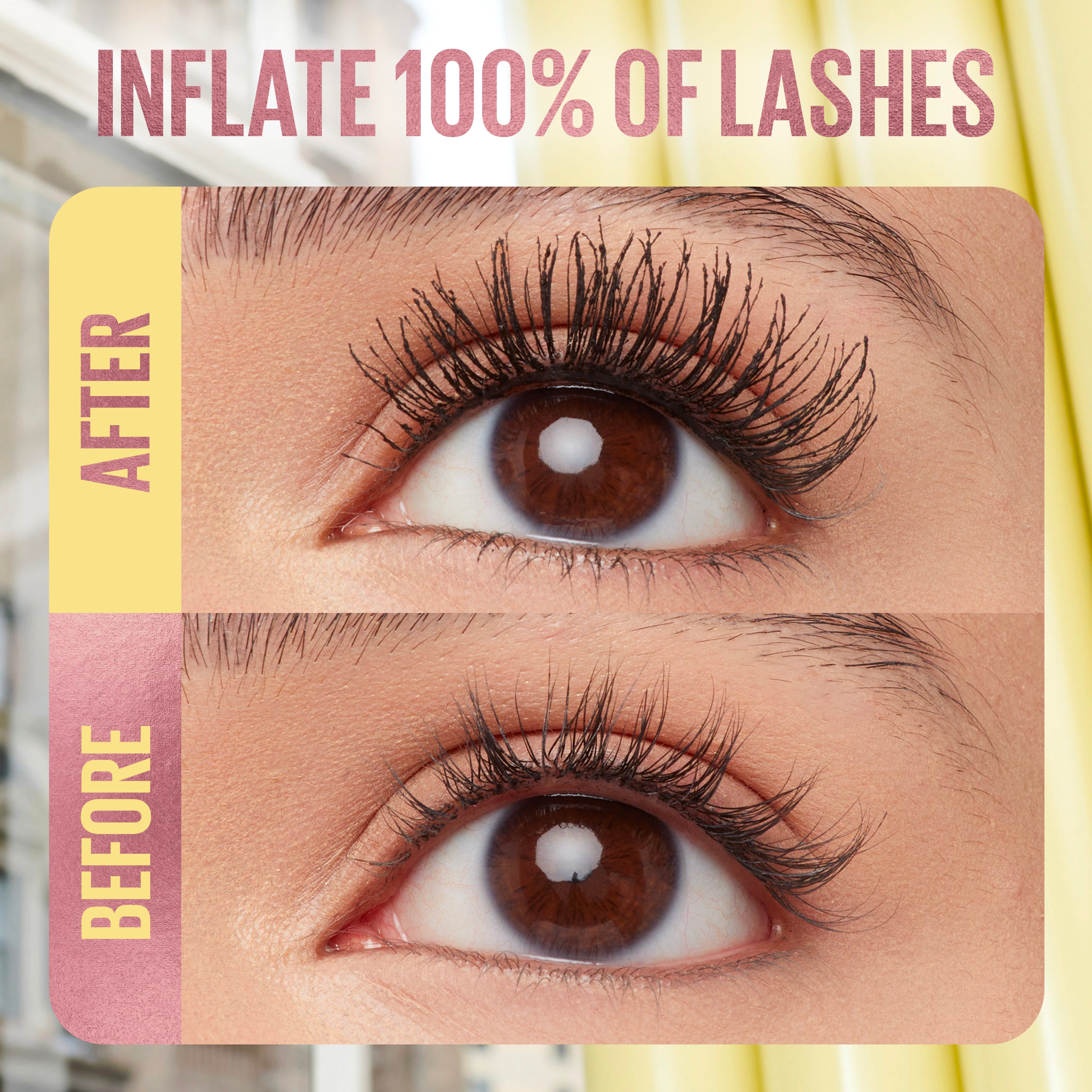Maybelline New York Colossal Bubble Mascara Buildable Sleek Volume and Long Lasting 24HR Wear Mascara| Inflator Comb Brush to Separate Lashes thumbnail 3