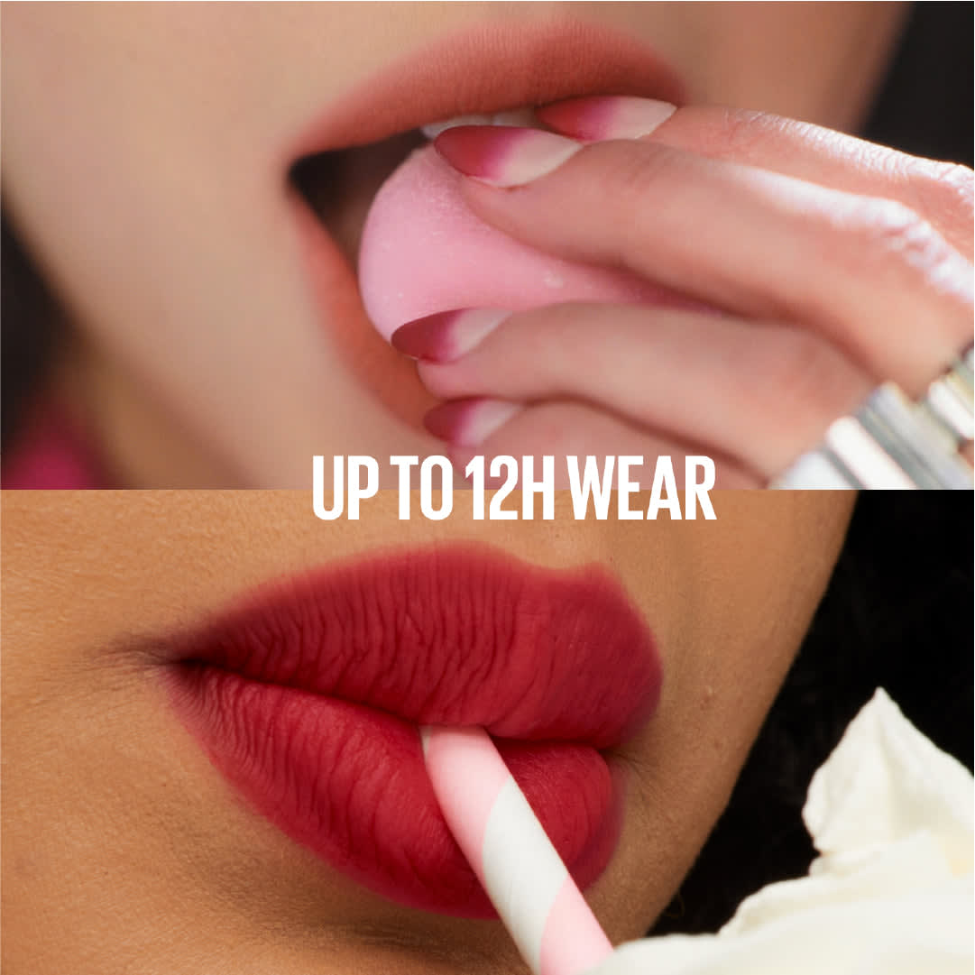 Maybelline Super Stay Teddy Tint Soft Blurred Matte Lip Tint | 12h Longwear, Transfer proof thumbnail 13