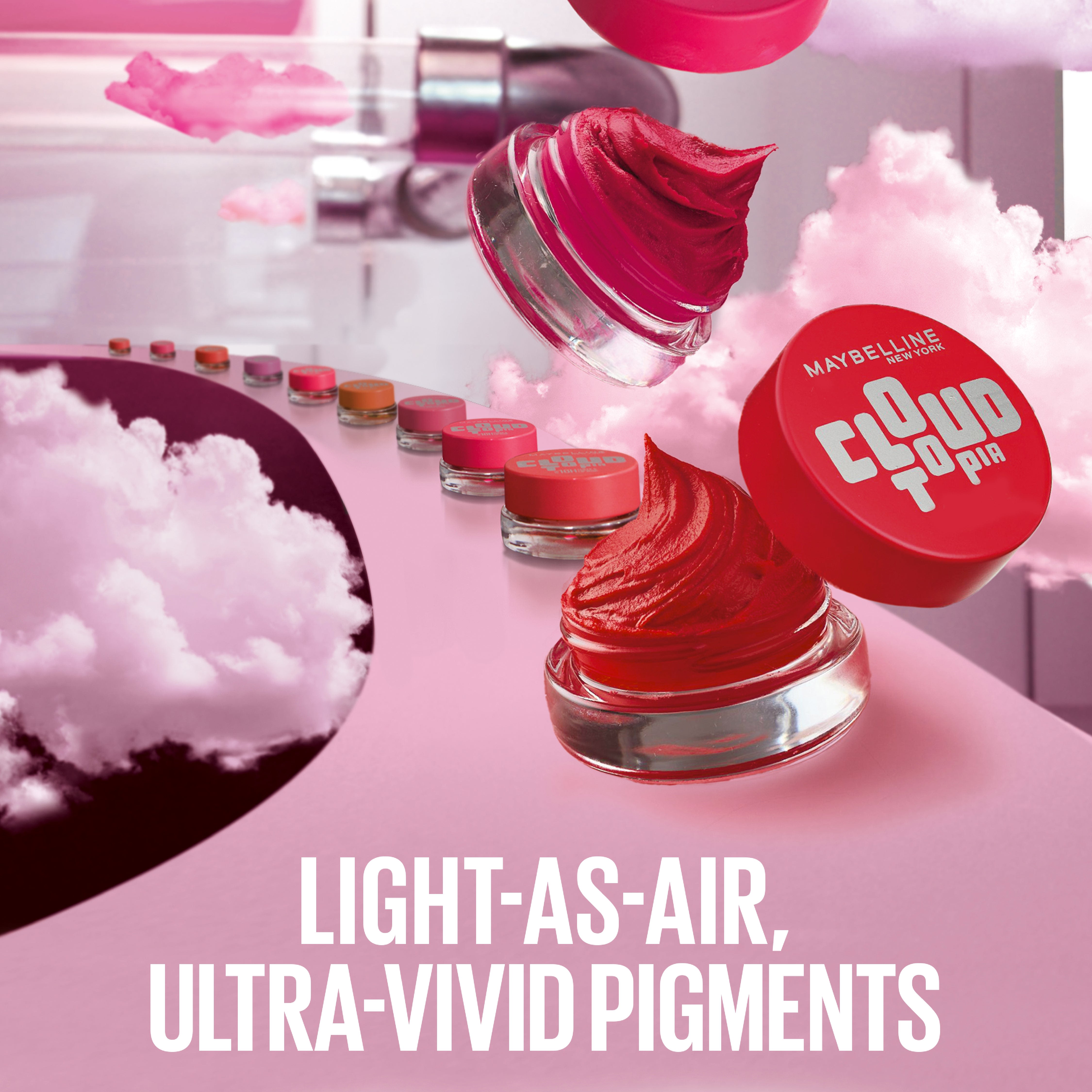 Maybelline Cloudtopia Blush for Cheeks and Lip Mousse, Ultra-Vivid, Pigmented Formula for Up to 14HR of Blush and Lip Makeup Color thumbnail 2