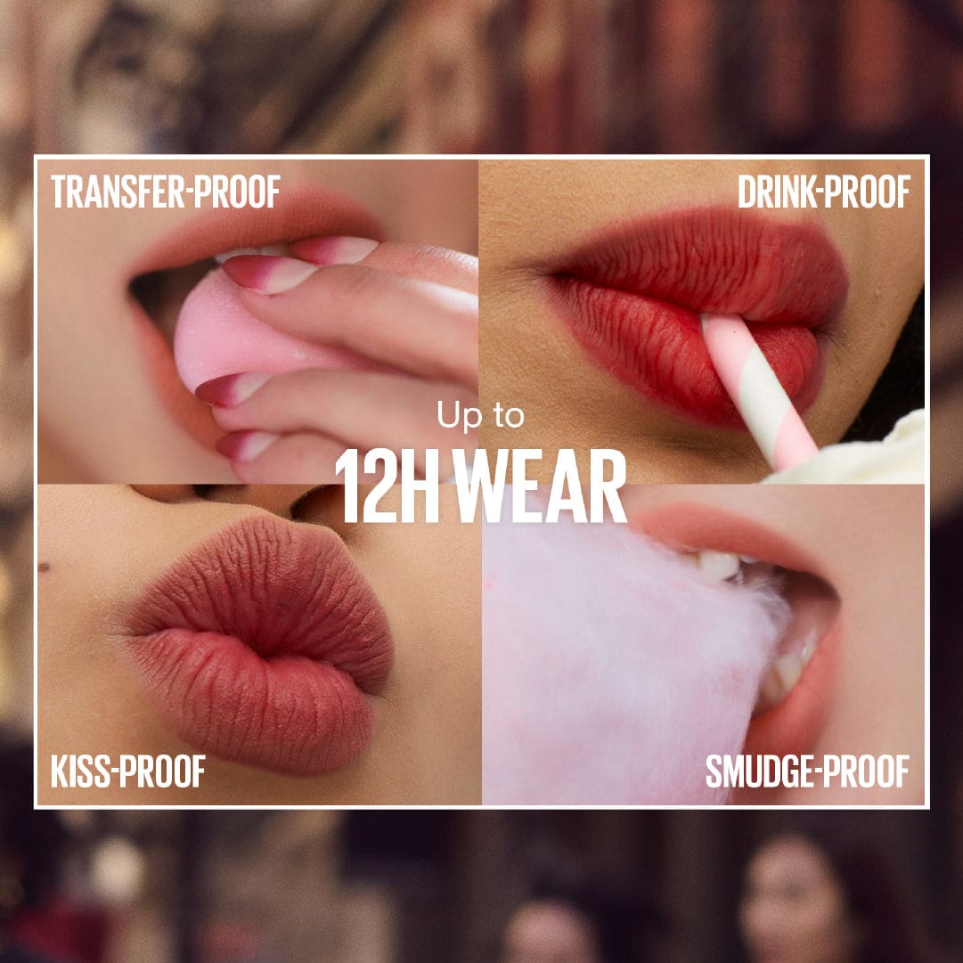 Maybelline Super Stay Teddy Tint Soft Blurred Matte Lip Tint | 12h Longwear, Transfer proof thumbnail 16