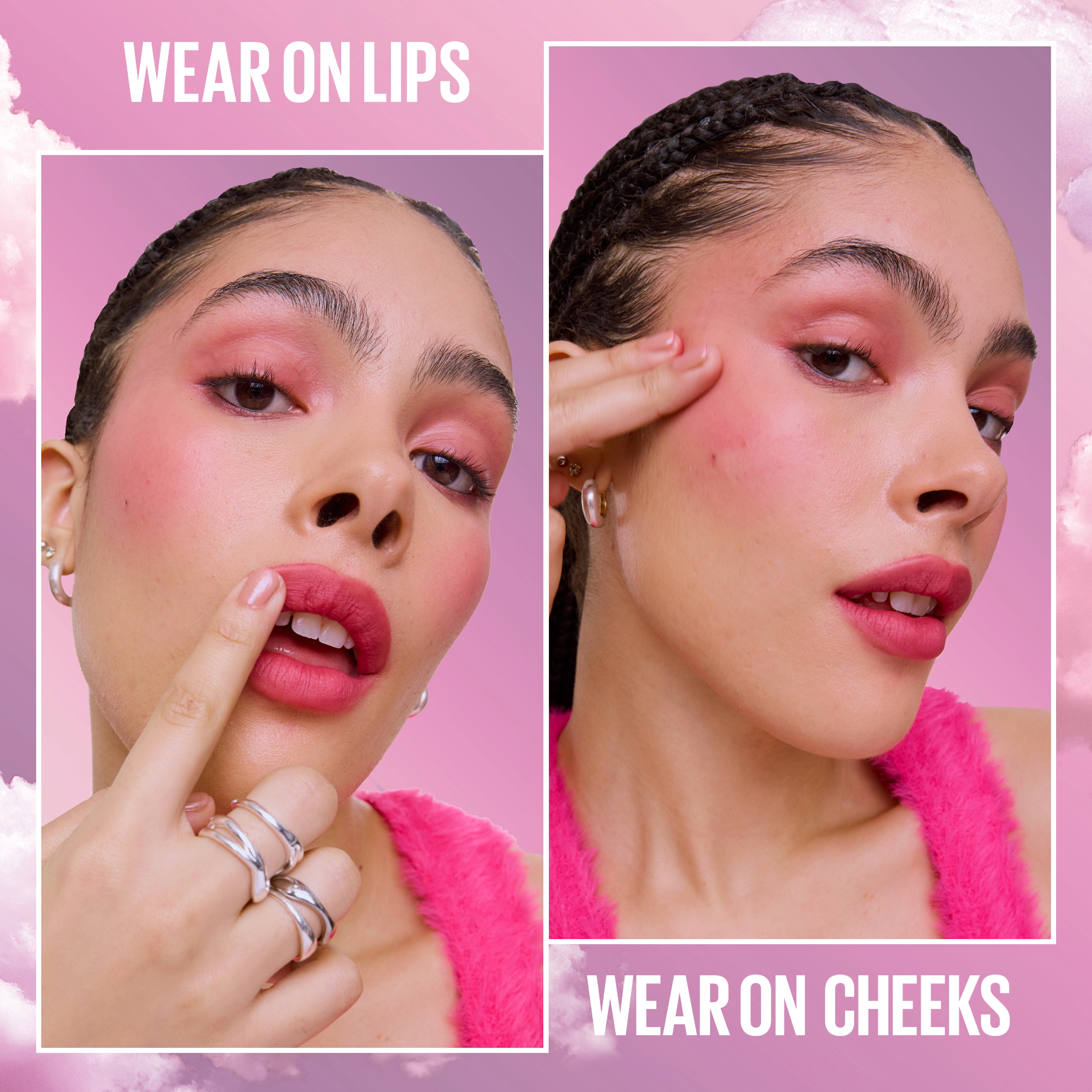 Maybelline Cloudtopia Blush for Cheeks and Lip Mousse, Ultra-Vivid, Pigmented Formula for Up to 14HR of Blush and Lip Makeup Color thumbnail 5