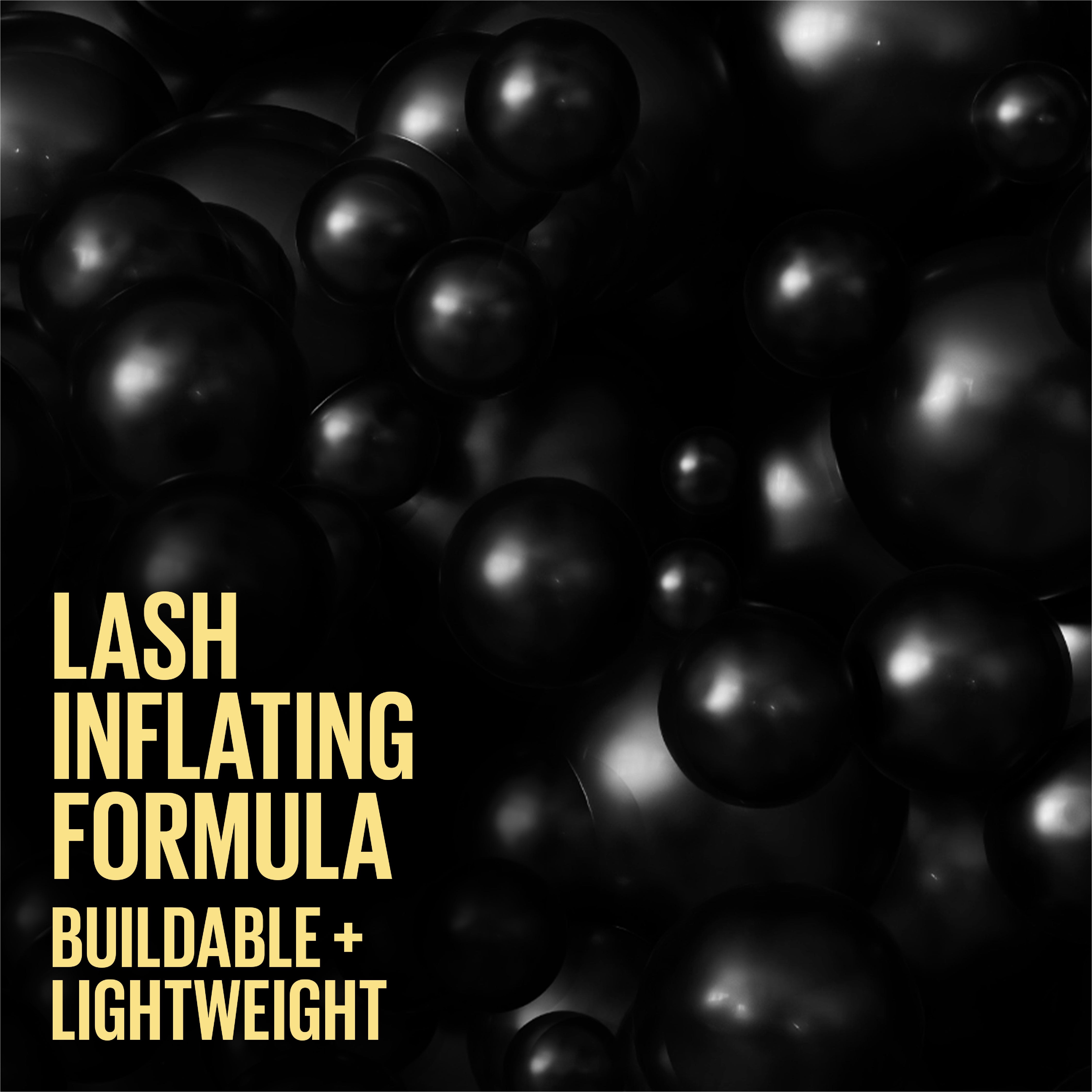 Maybelline New York Colossal Bubble Mascara Buildable Sleek Volume and Long Lasting 24HR Wear Mascara| Inflator Comb Brush to Separate Lashes thumbnail 7