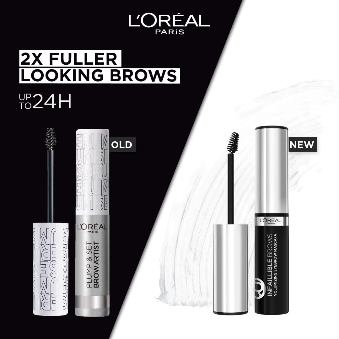 L’Oréal Paris Infallible Volumizing 24H Wear Brow Mascara thumbnail 4