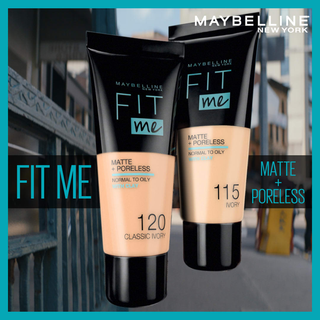 Maybelline New York Fit Me Matte Poreless Liquid Foundation Ideal For Normal To Oily Skin thumbnail 9