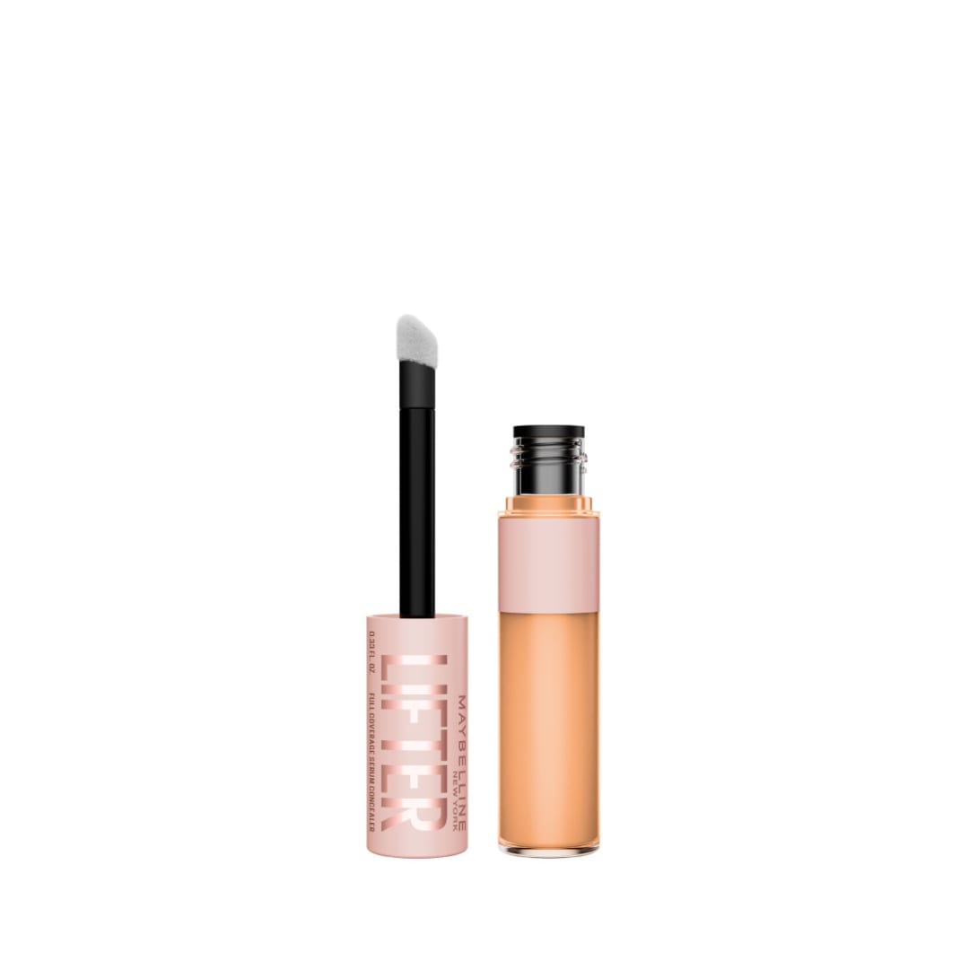 Maybelline Lifter Serum Concealer, Full Coverage, Includes 2% Peptides + Caffeine to Hydrate & Brighten Under Eyes